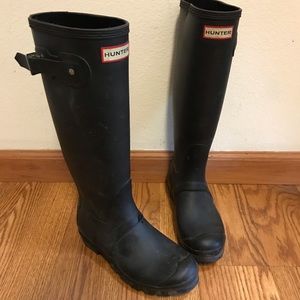 Hunter rain boots